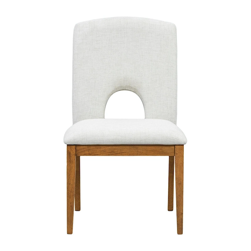 Modern 5-Piece Round Dining Set with 16.2 Removable Leaf