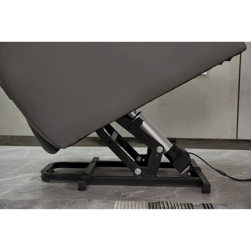 Recliner Chair Modern Recliner Sofa Faux Leather Recliners with Cup Holders, Remote Control