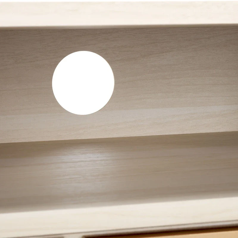 Alyse 2-Drawer 2-Shelf Entertainment Media Stand (Fits Up To 65  Flatscreen TV) - 60.4 In. x 15.6 In. x 24.8 In.