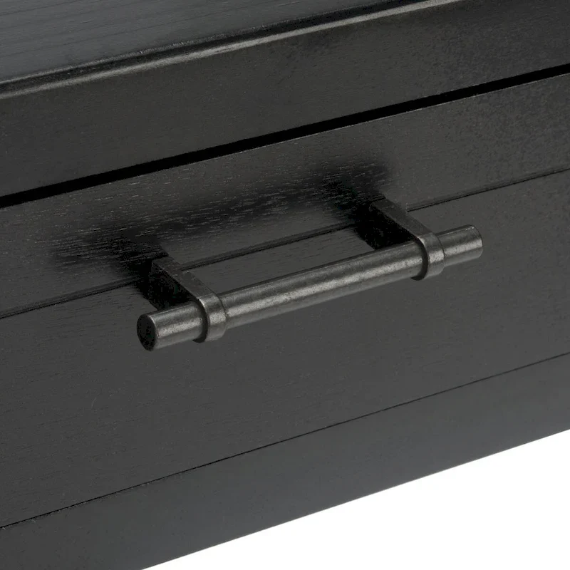 SAFAVIEH Elianne 1-Drawer Accent Table - 19  W x 15.8  L x 26  H - 19Wx16Dx26H