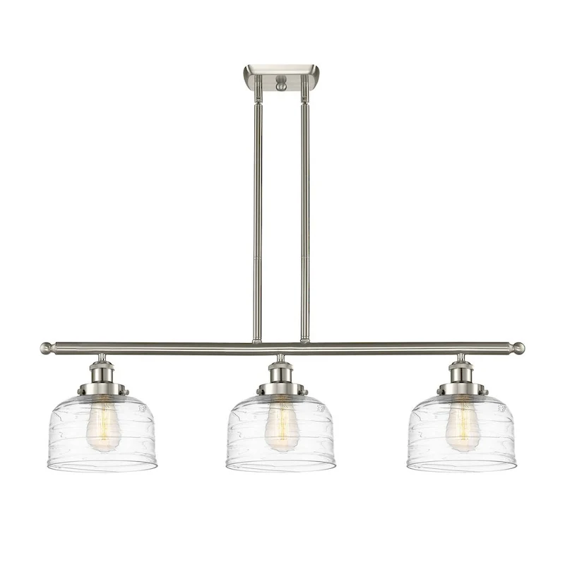 Innovations Lighting Bell - 3 Light 36  Island Light - 12  Shade