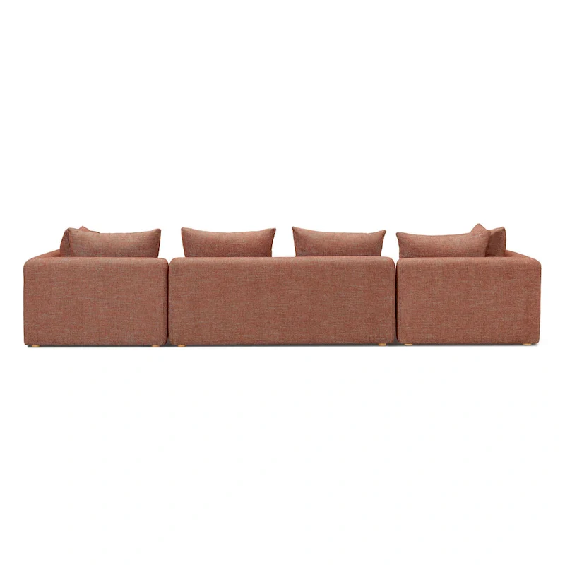 Hangover Cream Upholstered 145 Long Sofa