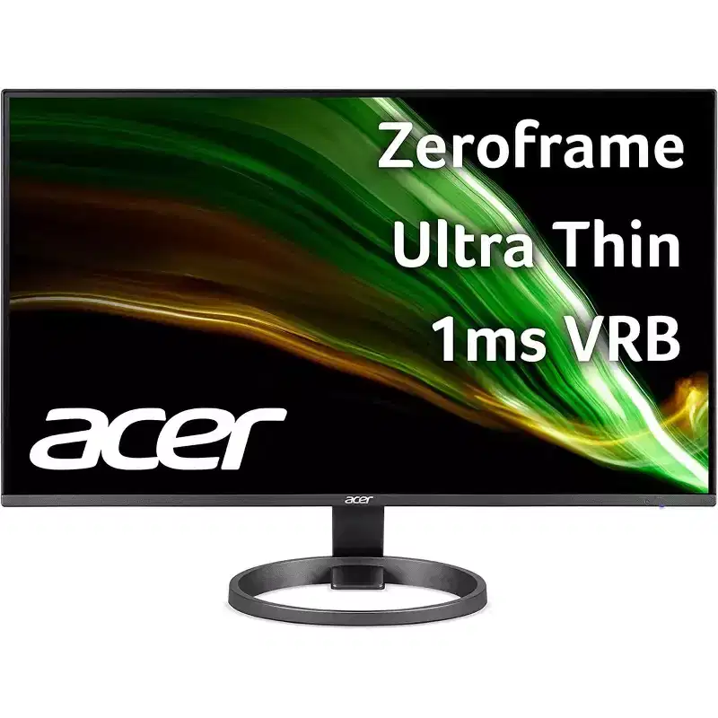 Refurbished Acer R2 23.8 - LCD Monitor FullHD 1920 x 1080 75Hz 16:9 VA 1ms VRB 250Nit HDMI - Manufacturer Refurbished