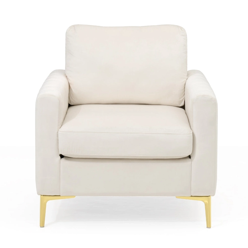 Pellebant Modern Upholstered Accent Armchair Club Chair