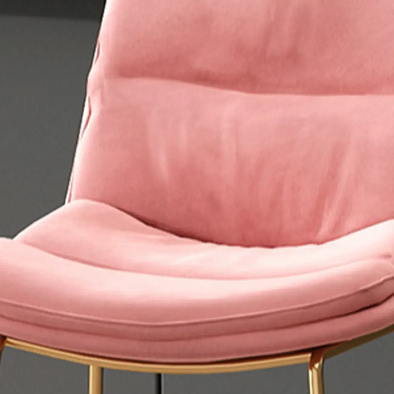 Glam Sled Upholstered Fabric Counter Height Bar Stools