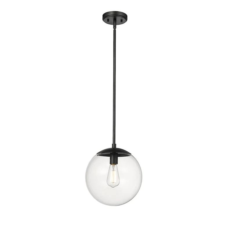 Millennium Lighting Avell 1 Light Pendant with Clear Glass Shades