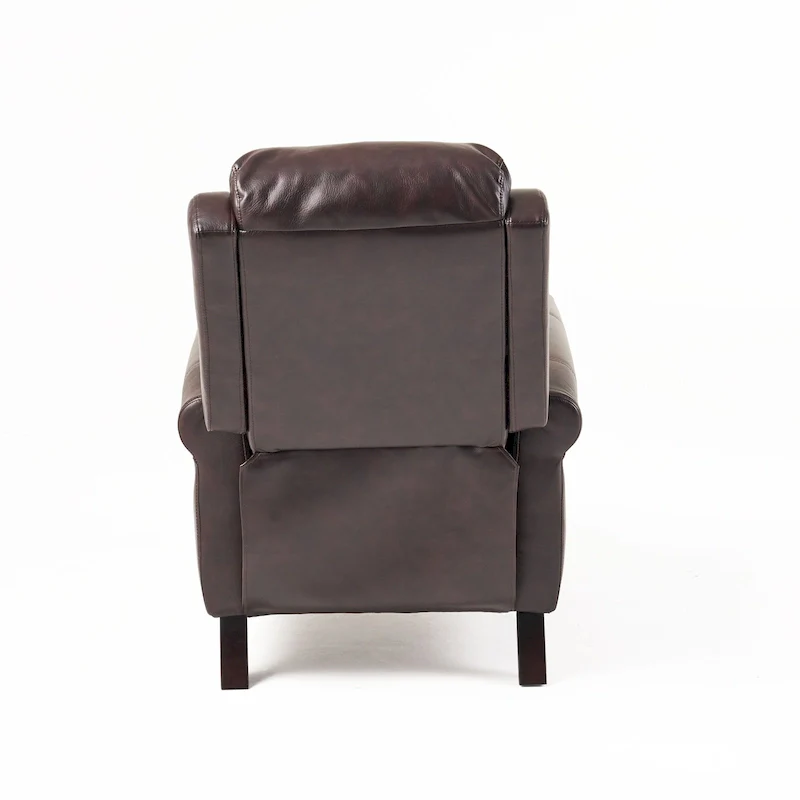 Haddan PU Leather Recliner Club Chair by Christopher Knight Home