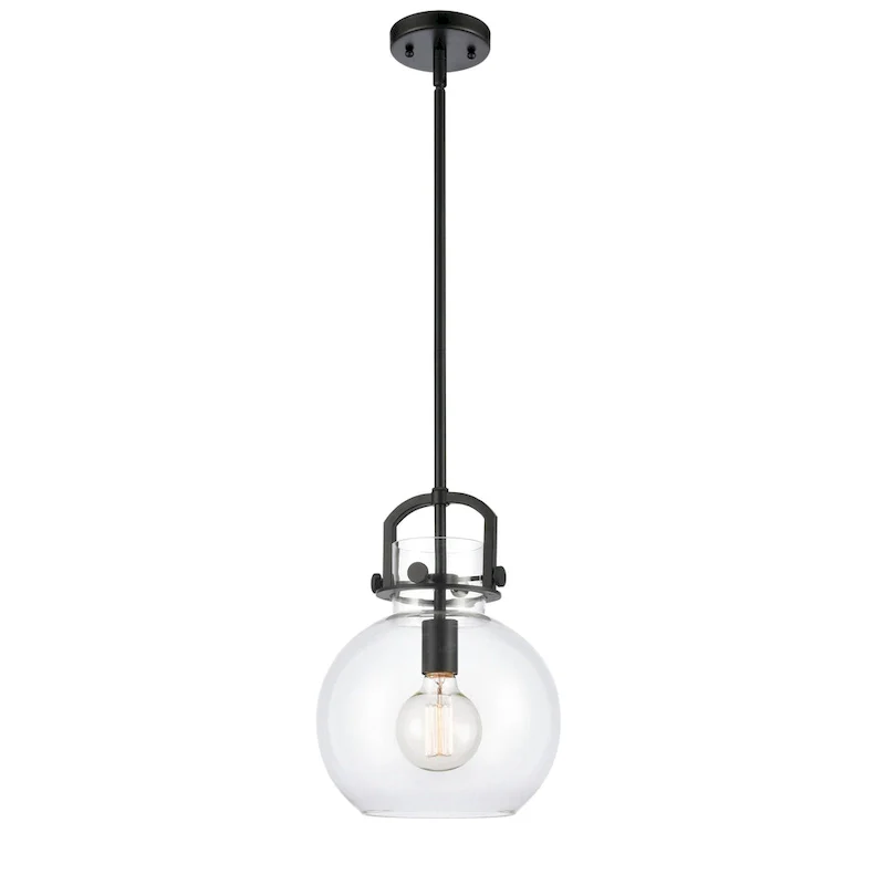 Innovations Lighting Newton Sphere - 1 Light 10  Stem Hung Pendant