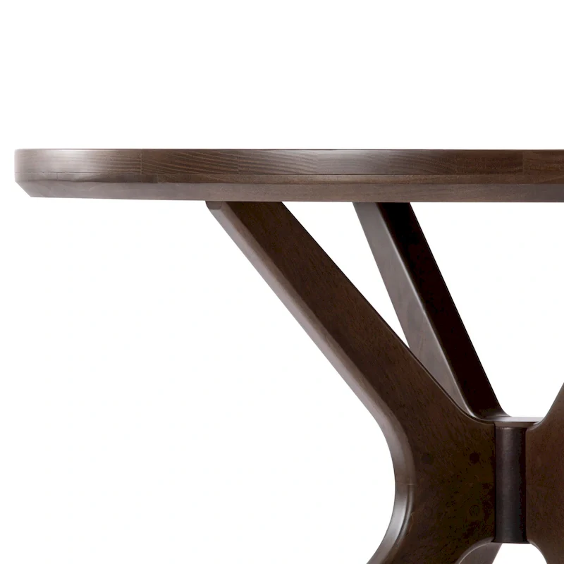 Plank and Beam Verso Cross Leg Round Dining Table - 38