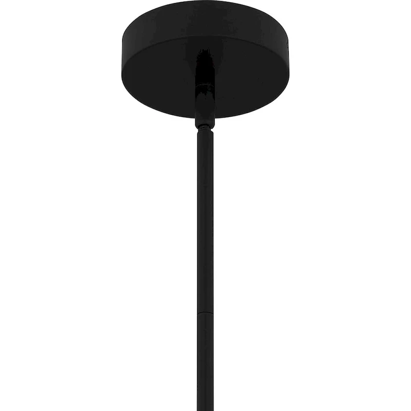 Luca Integrated LED Matte Black Mini Pendant