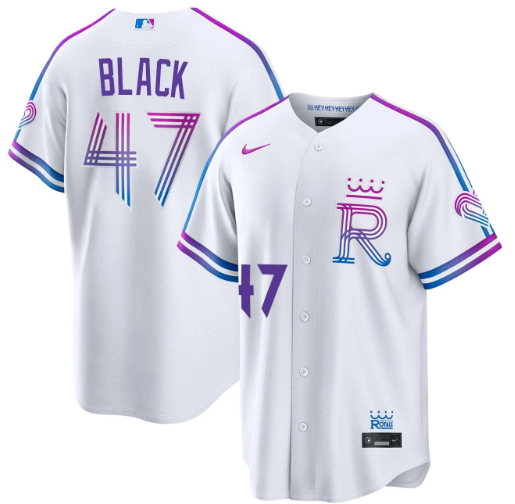 Mason Black Kansas City Royals White 2026 City Connect Jersey