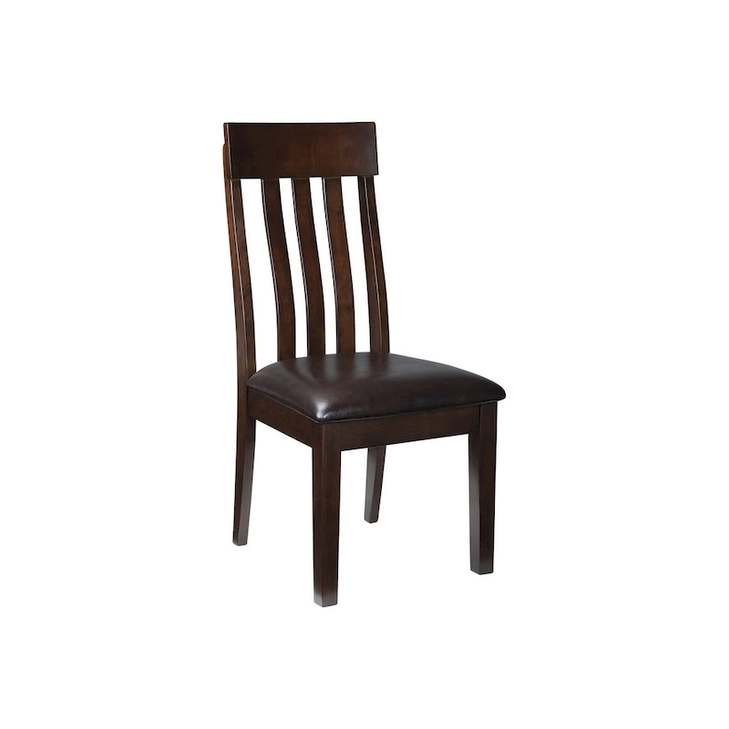 Haddigan Dining Room Chair - Set of 2 - Dark Brown