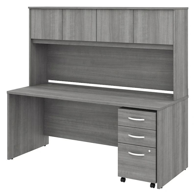 Studio C 72W Desk with Hutch and Drawers by Bush Business Furniture