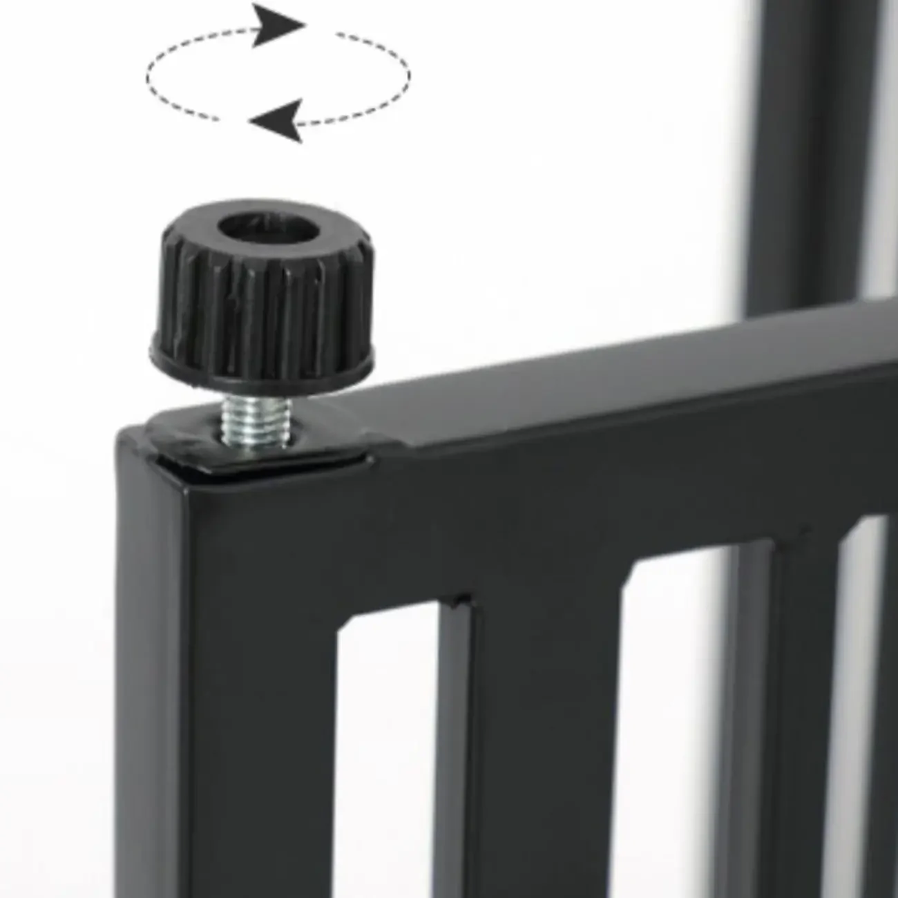 Industrial Brown Wood and Iron Structure Bar Tables