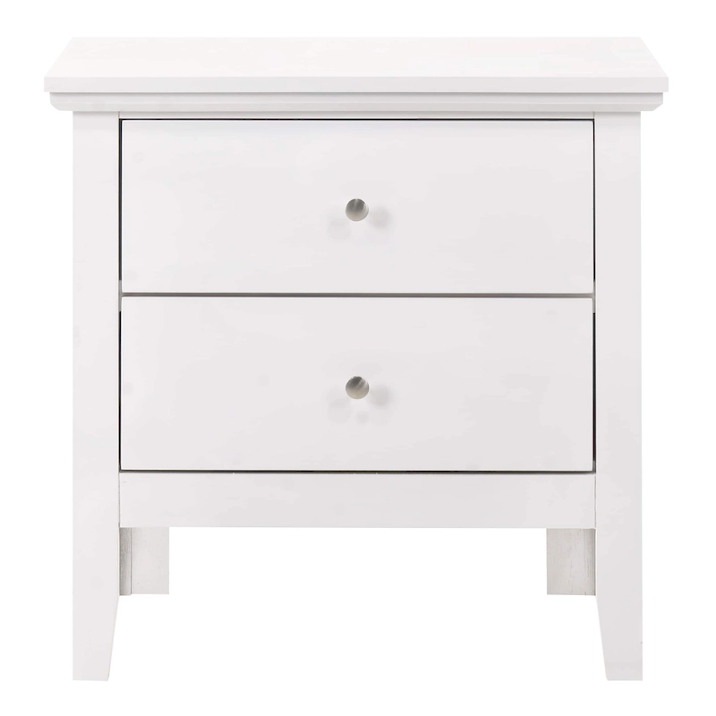 Primo 2-Drawer Nightstand (24 in. H x 19 in. W x 15.5 in. D)