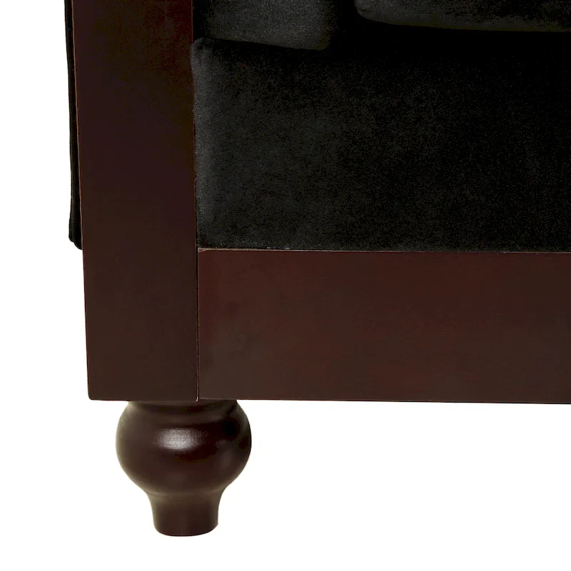 Chesterfield Velvet Loveseat Sofa