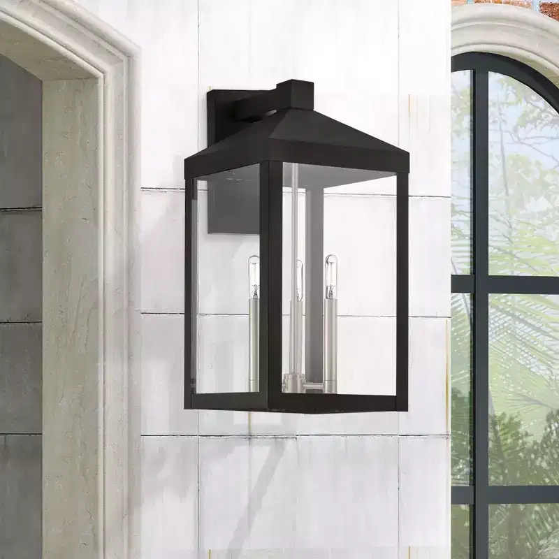 Livex Lighting Nyack 3 - Light Wall Light in Black