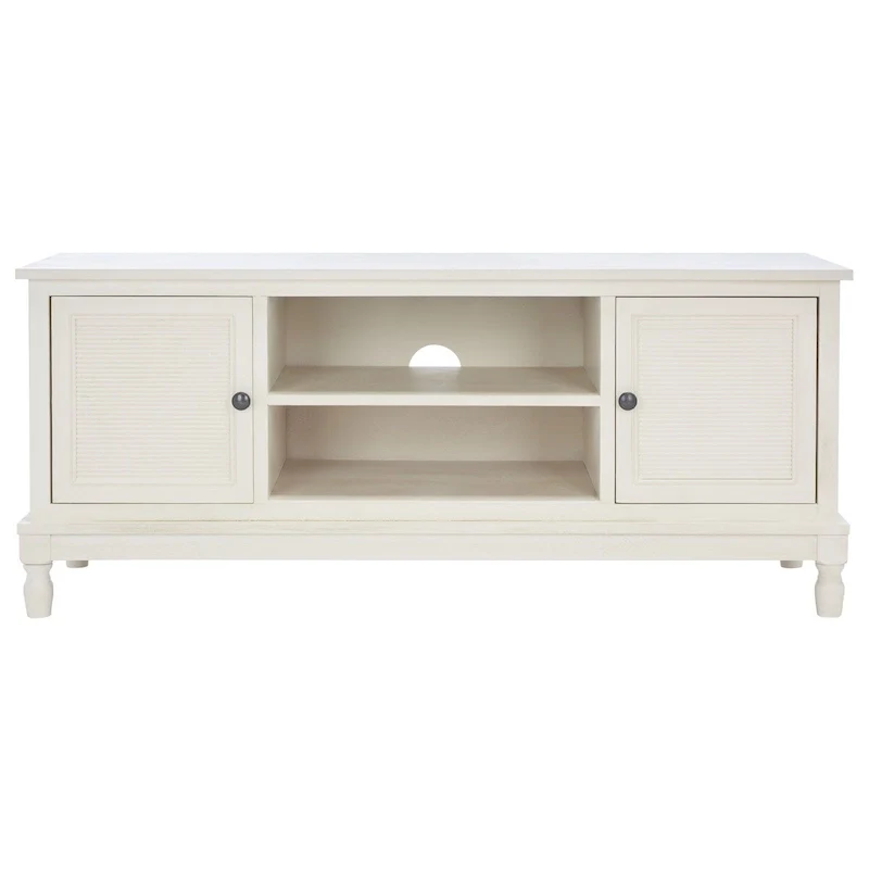 2 Door 1 Shelf Media Stand - 47 W x 16 D x 20 H - 47Wx16Dx20H