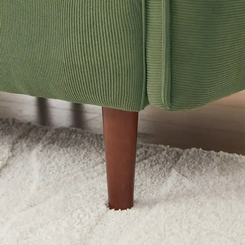 GEITIN Convertible Futon Sofa Bed with 2 Pillows