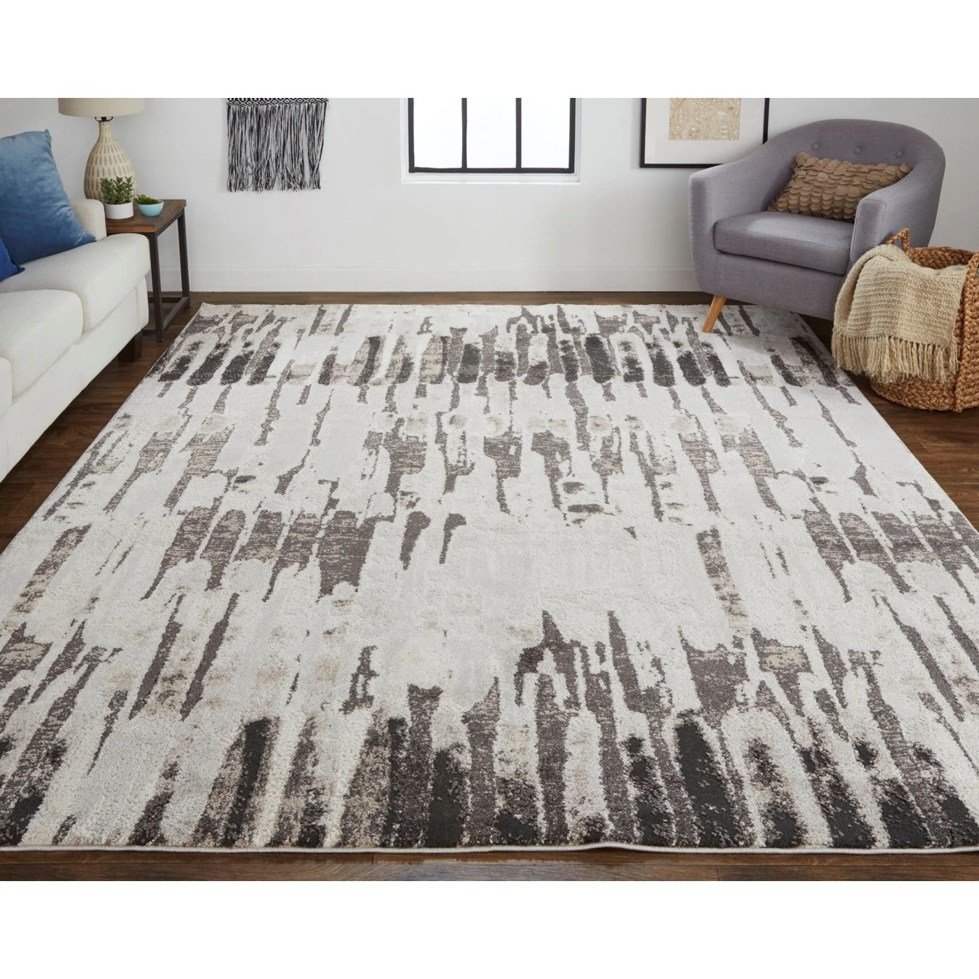 Vancouver Gray Charcoal Rug
