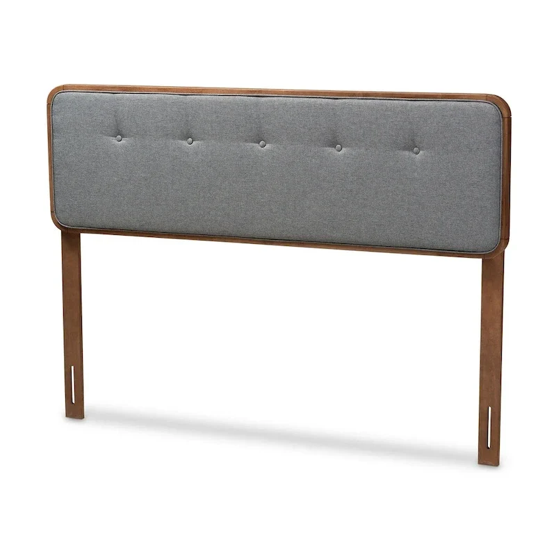 Carson Carrington Ulvik Mid-century Button-tufted Fabric Headboard