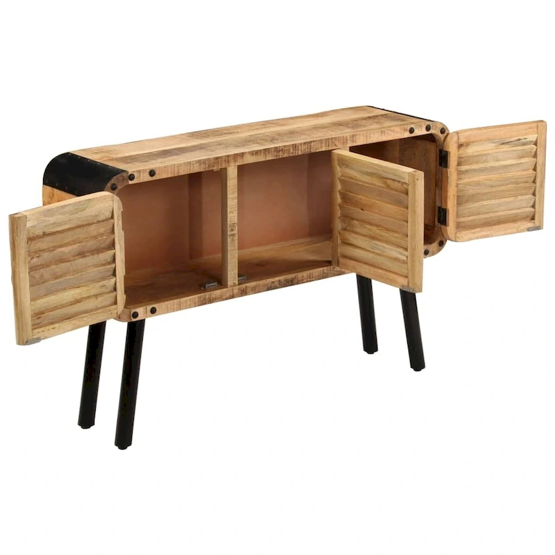 vidaXL Sideboard Solid Mango Wood 47.2 x11.8 x29.9  - 47.2 x11.8 x30