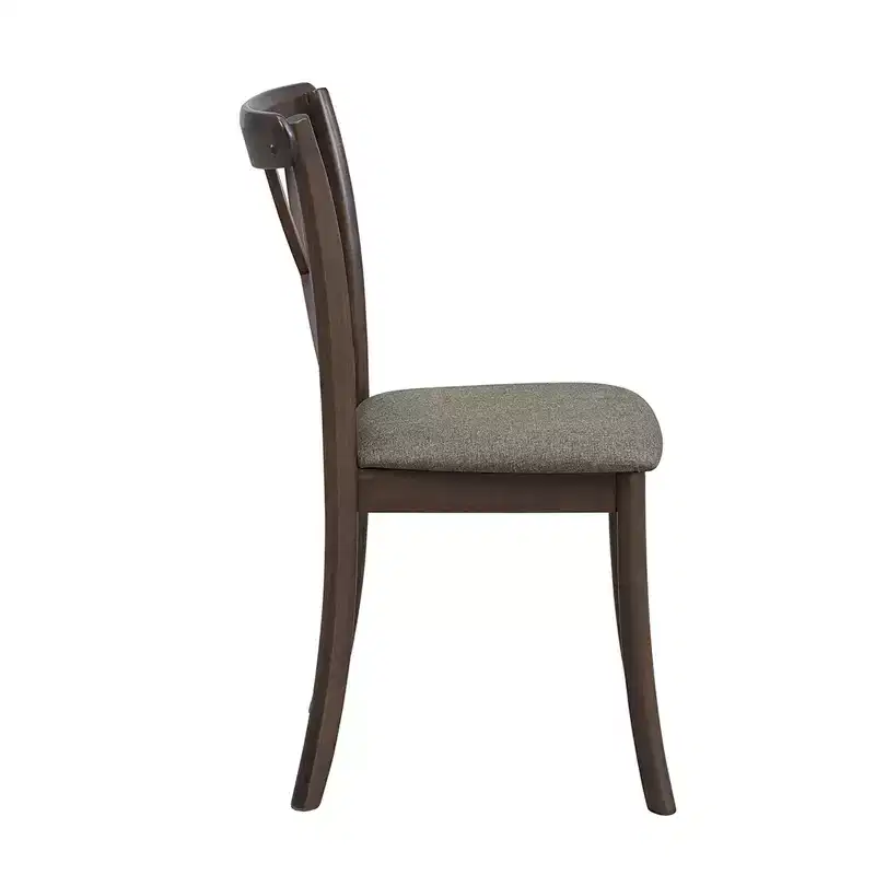 Vatros Wooden Dining Chairs Set of 2, Modern Upholstered Dining Room Chair