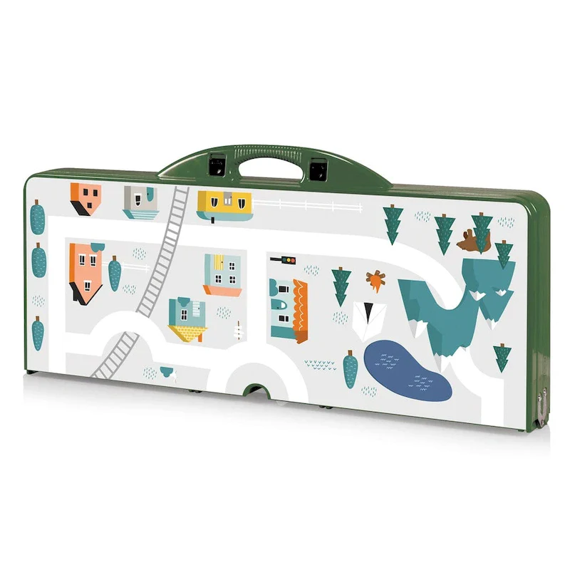 Oniva Outdoor Play Town Picnic Table, (Green)