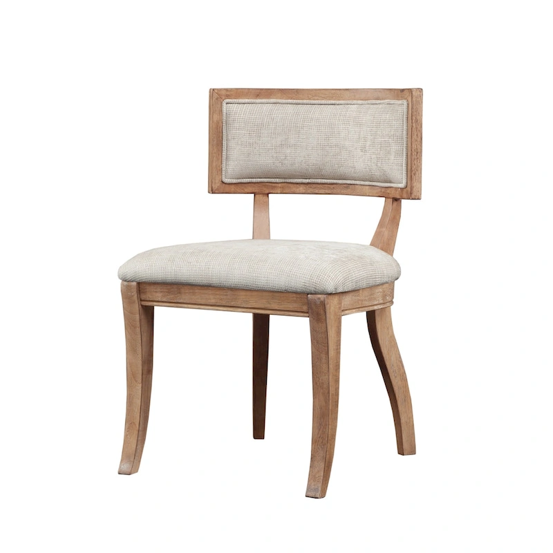 Madison Park Signature Marie Beige/ Light Natural Dining Chair Set of 2