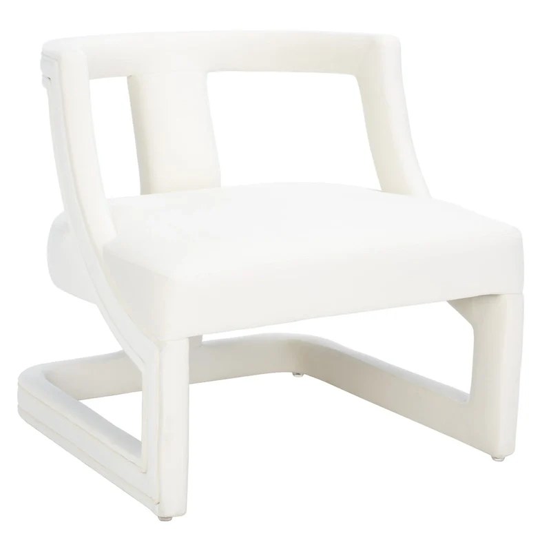 SAFAVIEH Emelie Accent Chair - 27  W x 27  D x 27  H - 26Wx27Dx27H