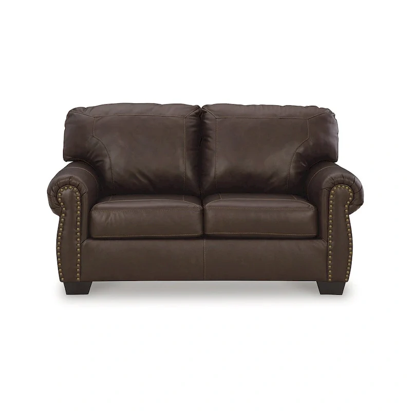 Signature Design by Ashley Colleton Dark Brown Loveseat - 67 W x 40 D x 39 H