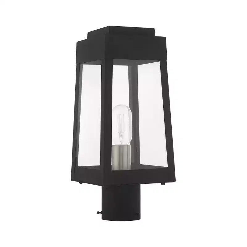 Livex Lighting Oslo 1 - Light Post Light in Black