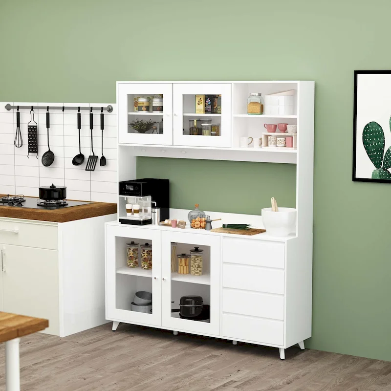 Sideboard Wine Cabinet Tea Cabinet Kitchen Cupboard Buffets Sideboards