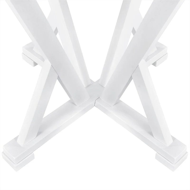 Rustic Farmhouse 5-Piece Counter Height Dining Table Set