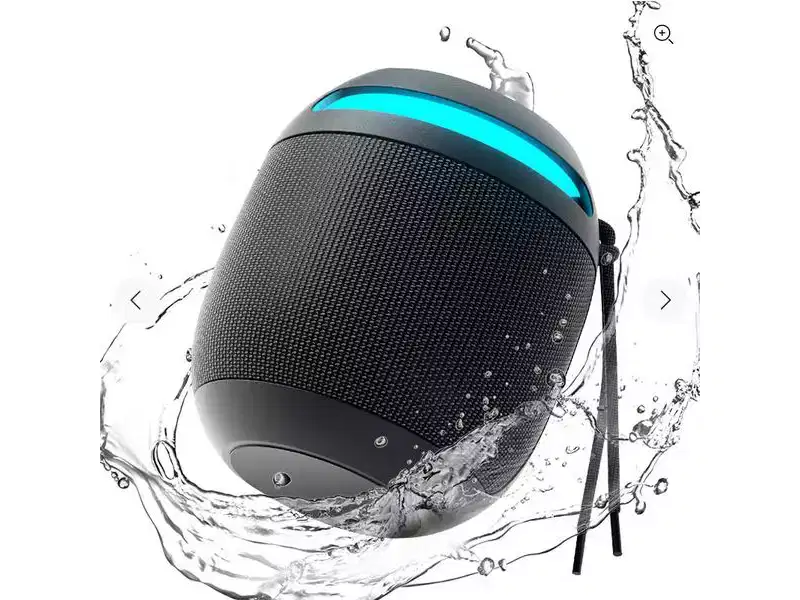 Worryfree Gadgets 10W Waterproof Mini Wireless Bluetooth Speaker, IP66 Rated, Portable, 10m Range