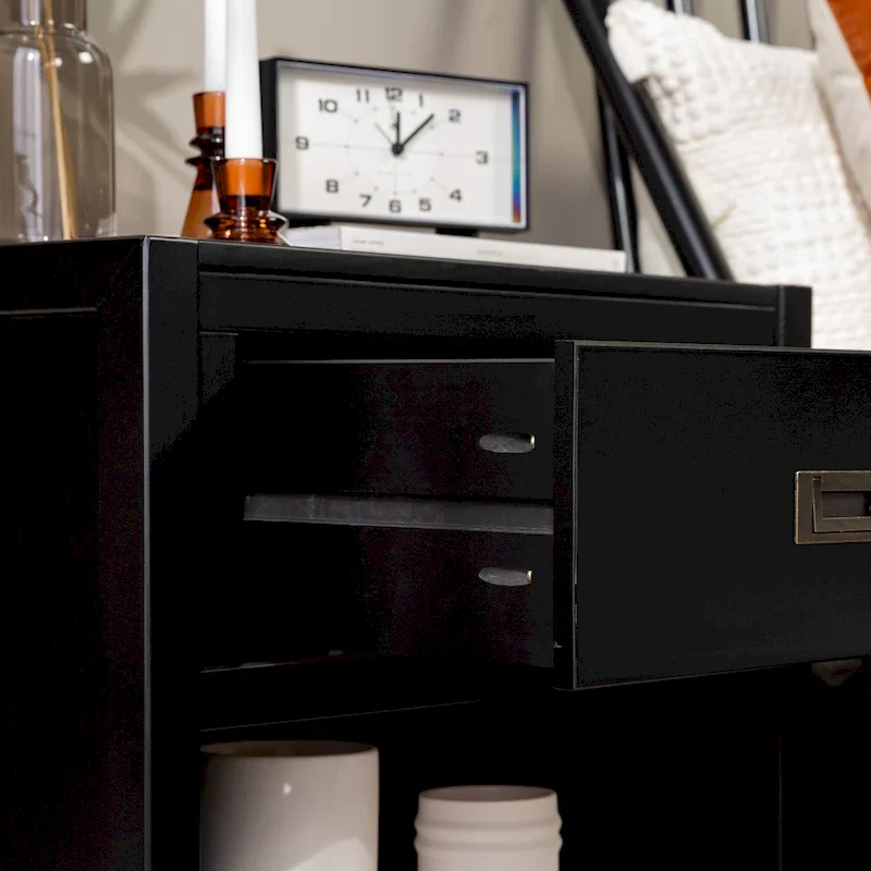 Middlebrook Solid Wood Modern 1-Drawer Nightstands, Set of 2