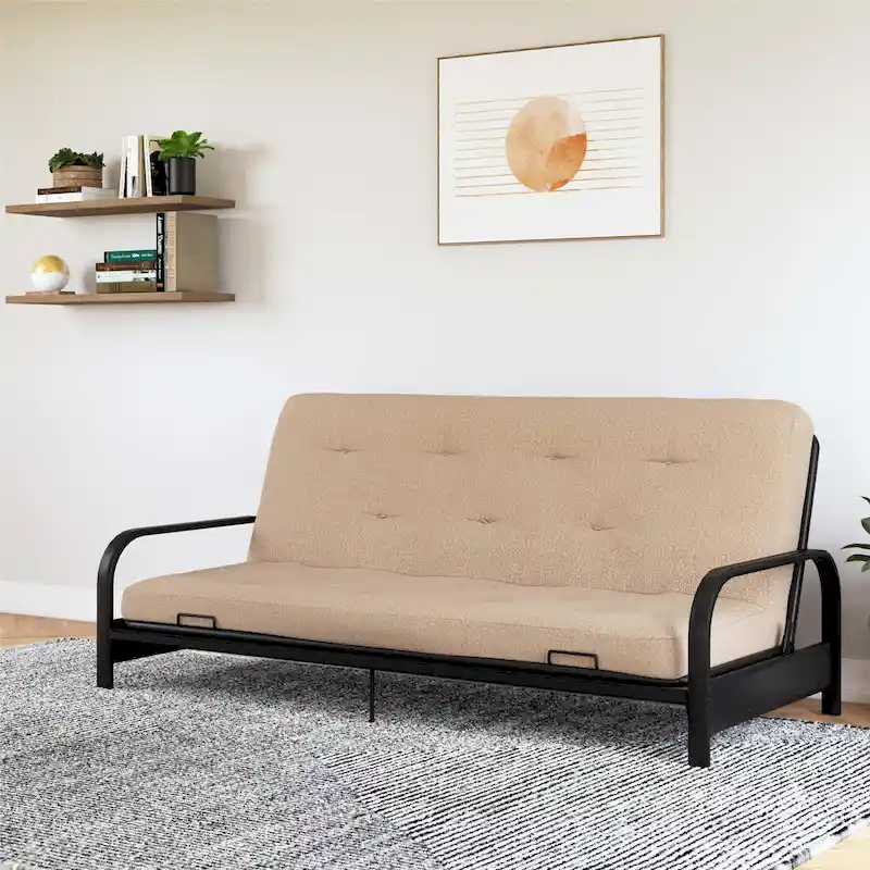 6-Inch Spring Coil Futon Mattress - Full Size