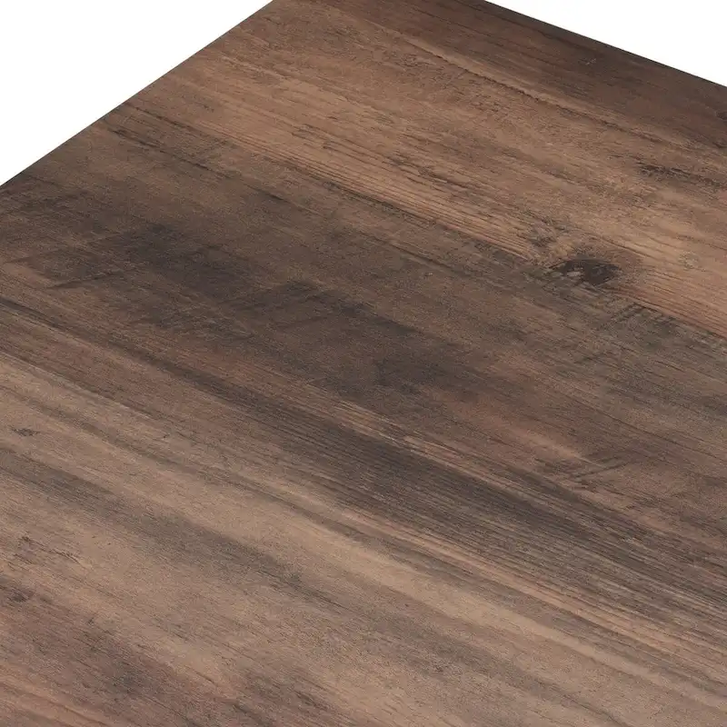 VredHom Coffee Table Center Table Tea Table with Shelf - 18.1 in H x 40.2 in W x 22 in D