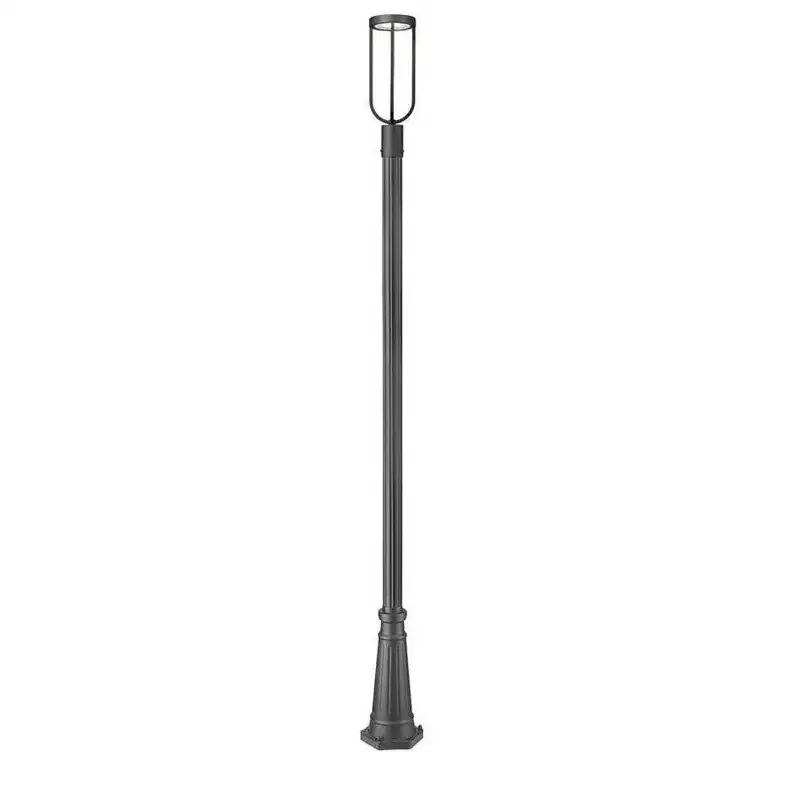 Z-Lite Leland 1 - Light Post Light in Sand Black