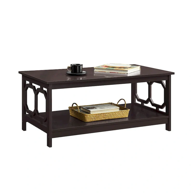 Convenience Concepts Omega Coffee Table with Shelf