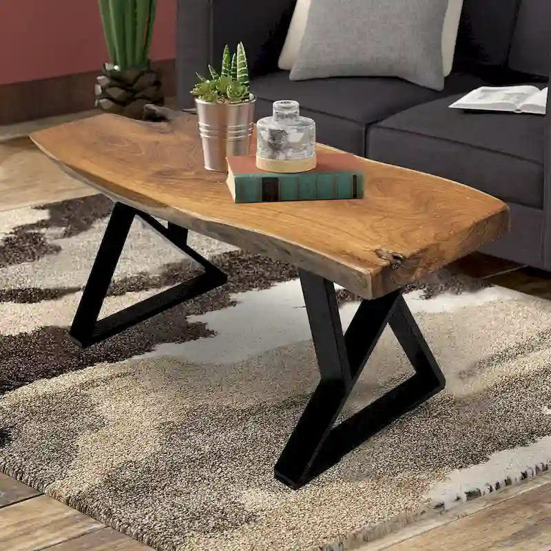 Z Shape Iron Table Legs 2 Pieces Side Table legs