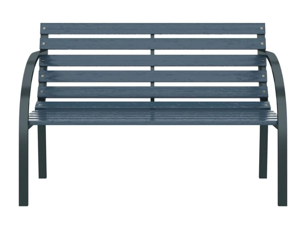 Banc Jardin Gris - Gris (1)