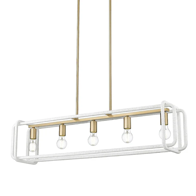 Camden 41.125  Wide 5-Light Linear Pendant