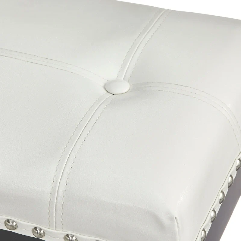 Simple Living Lonnie 24-inch Padded Counter Height Saddle Stools (Set of 2)