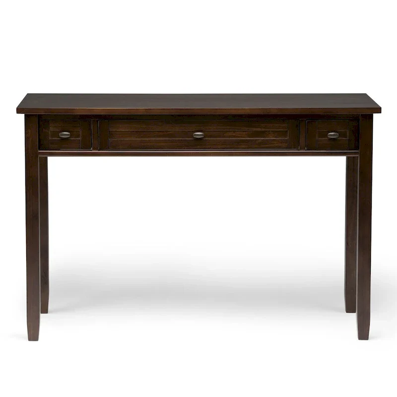 Solid wood transition style desk