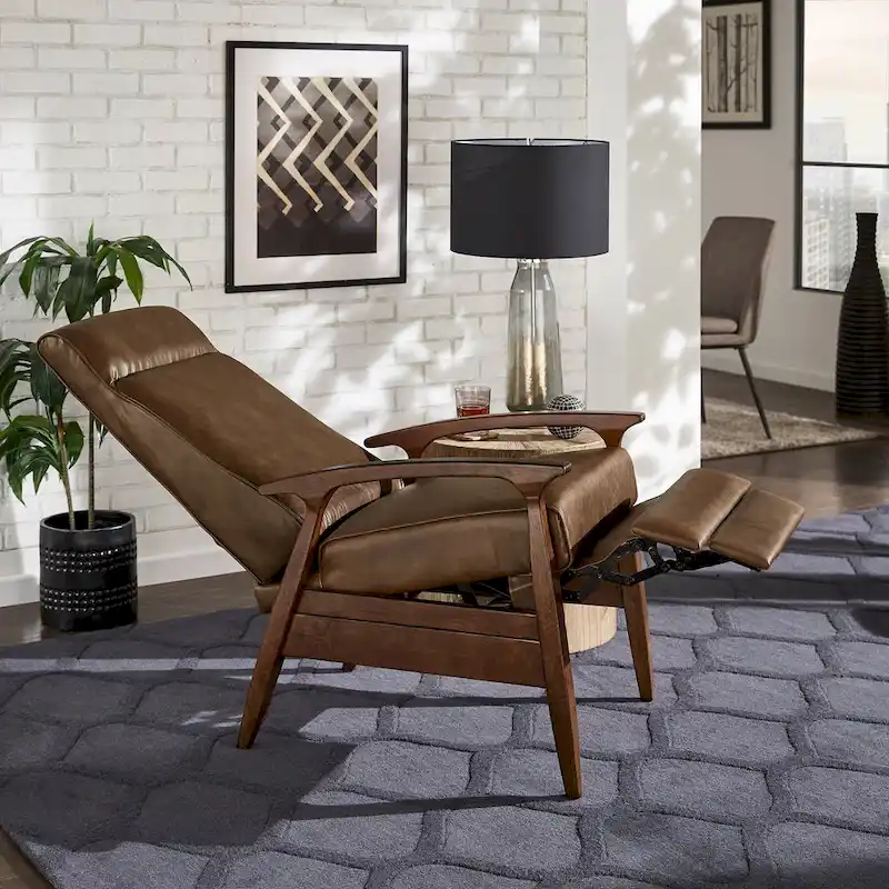 25.75-inch wide medieval-style recliner