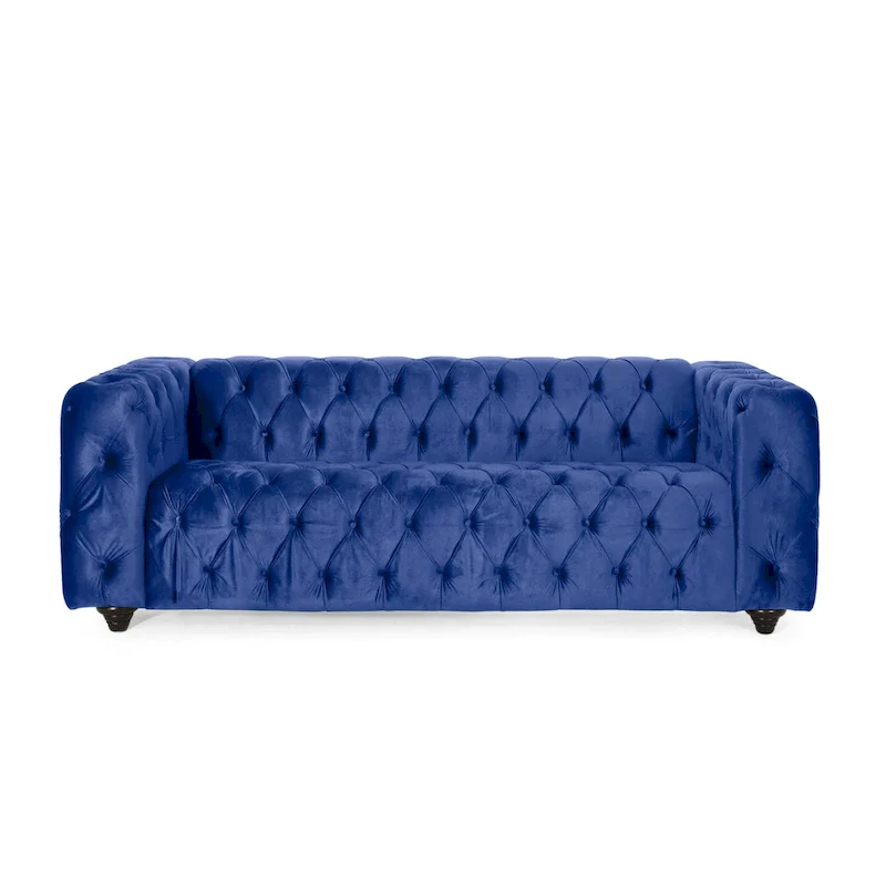 Sagewood Transitional Deeply Tufted Sofa by Christopher Knight Home