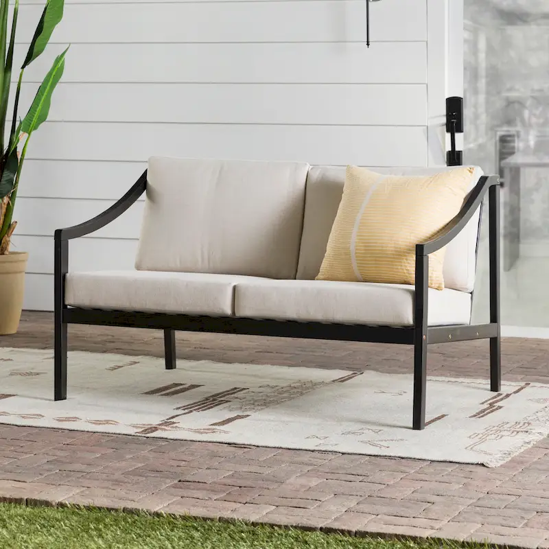 Middlebrook Designs Solid Wood Patio Love Seat
