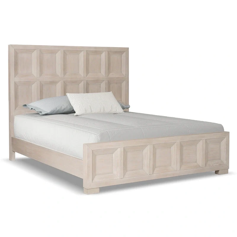 Furniture of America Durem Modern Classic Wood Panel Bed