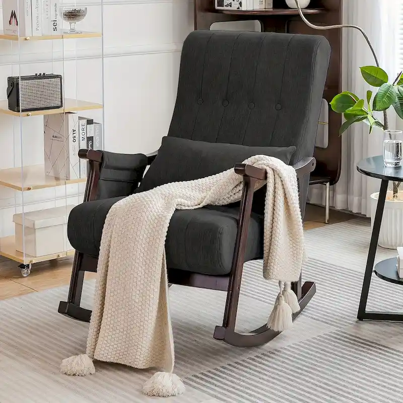 Solid Wood Rocking Chair